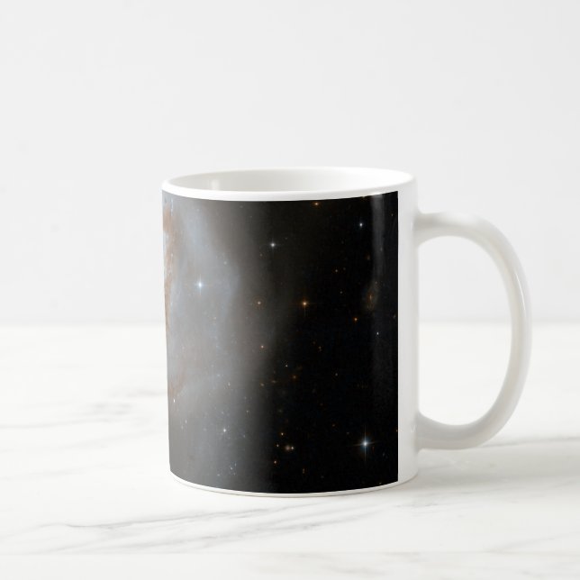 Caneca De Café Hubble Interagindo Galáxia NGC 3256 (Direita)