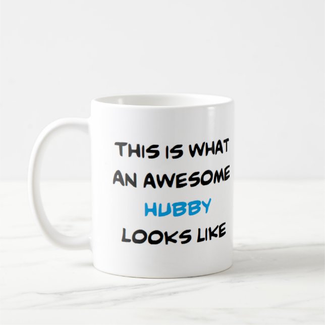 Caneca De Café hubby, incrível (Esquerda)