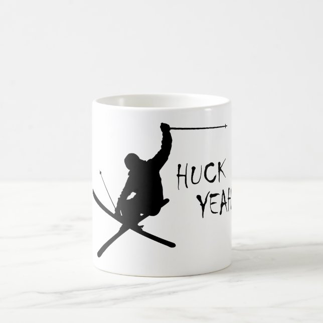 Caneca De Café Huck Yeah (Esqui) (Centro)