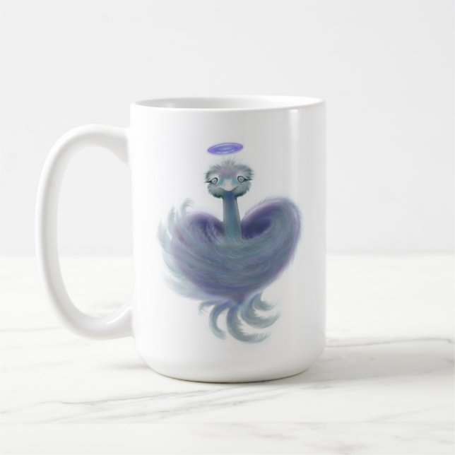Caneca De Café Hug from Heaven Ostrich (Esquerda)