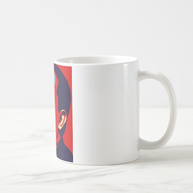 Caneca De Café Hugo Chavez - estilo Obama Hope (Direita)
