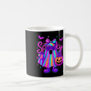 Caneca De Café Hugvyn Halloween Spooky Ghost Girl Pastel Pumpkin