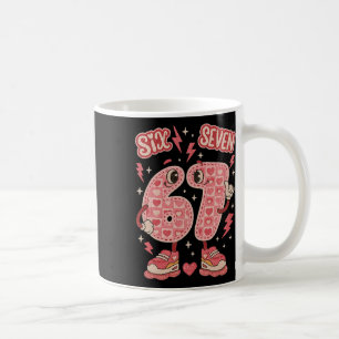 Caneca De Café Hugvyn Six Seven Amor de São Valentim 67 Preppy Co