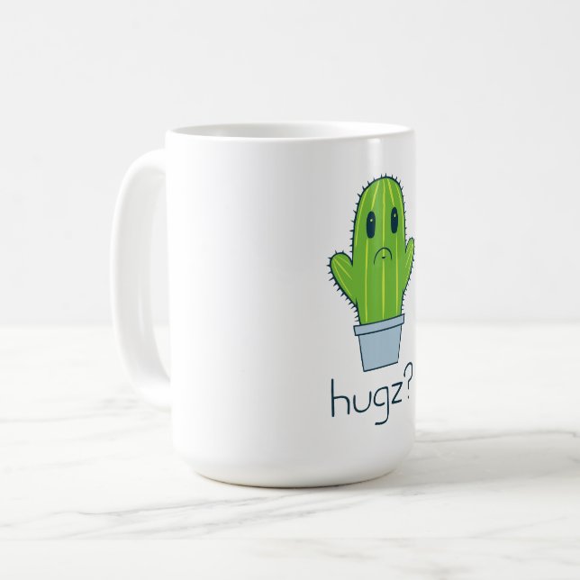 Caneca De Café Hugz? (Frente Esquerda)
