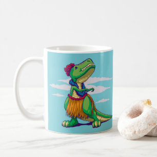 Caneca De Café Hula Rex