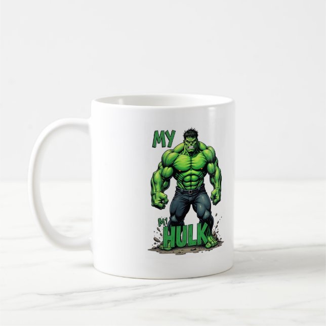 Caneca De Café Hulk  (Esquerda)