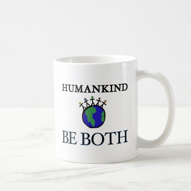 Caneca De Café Humanidade (Direita)