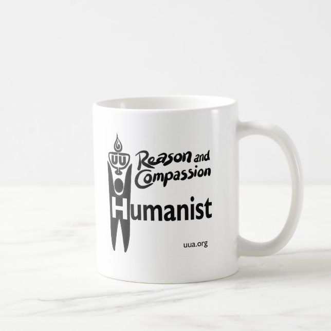 Caneca De Café Humanista de UU (Direita)