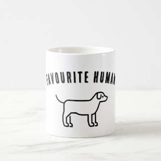 Caneca De Café Humano Favorito