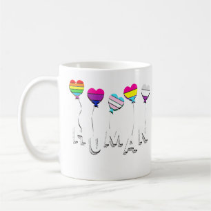 Caneca De Café Humano - Lésbica Gay - Transexual Transexual Bisse