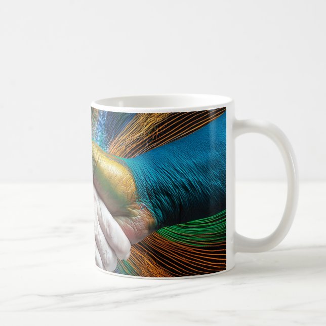 Caneca De Café Humano vs IA (Direita)