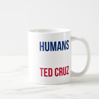Caneca De Café Humanos Contra Ted Cruz - Bandeira do Texas