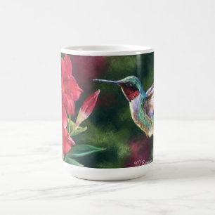 Caneca De Café Hummingbird Painting Mug de Mandy Roeing