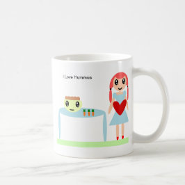 Caneca De Café Hummus Love "I love hummus"