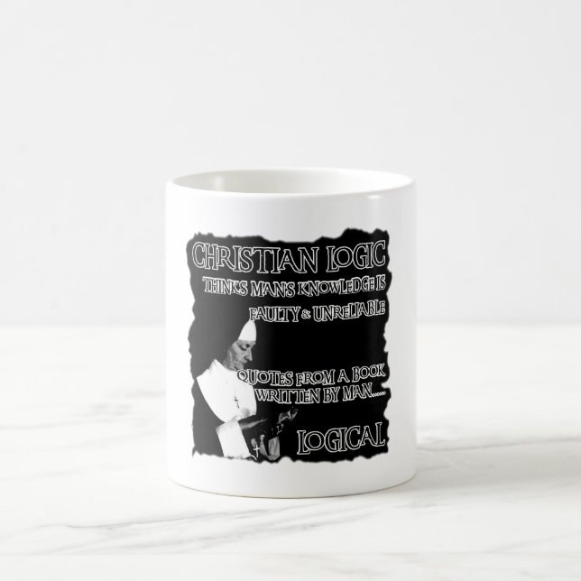 Caneca De Café Humor ateu (Centro)