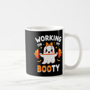Caneca De Café Humor Boo Trabalhando Na Minha Bunda Academia Fitn