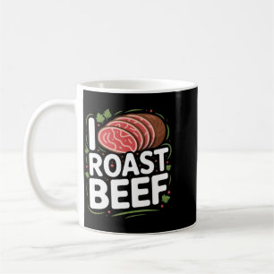 Caneca De Café Humor de Açougueiro e Chef Amante de Carne de Boi 