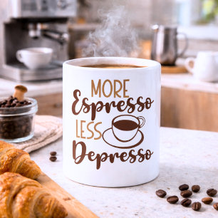 Caneca De Café Humor de Café Moderno 