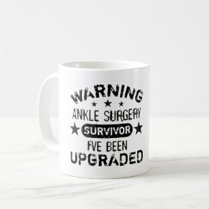 Caneca De Café Humor de Cirurgia de Ankle Atualizado