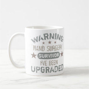 Caneca De Café Humor de Cirurgia Mão Atualizado