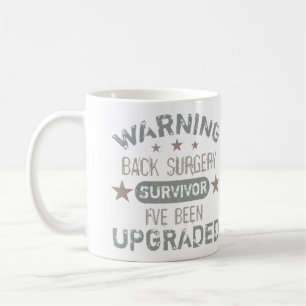 Caneca De Café Humor de Cirurgia Traseira Atualizado