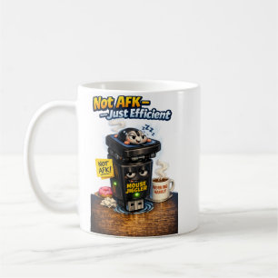 Caneca De Café Humor de Trabalho em Casa