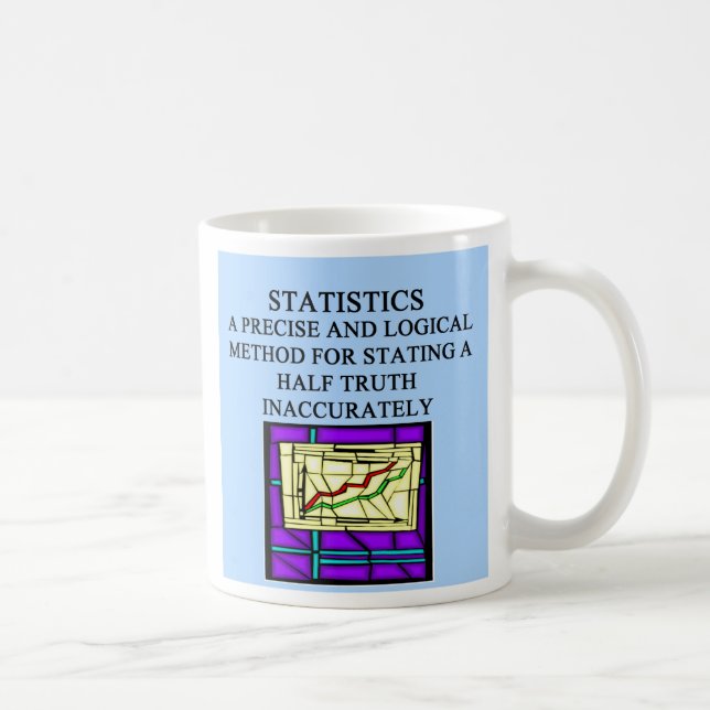 Caneca De Café Humor do estatístico das ESTATÍSTICAS, stati das (Direita)