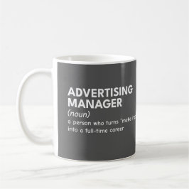 Caneca De Café Humor do Sarcastic Marketing Manager