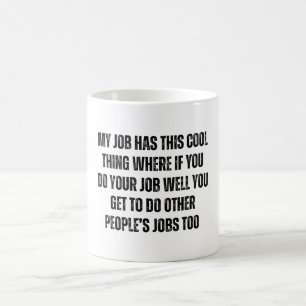 Caneca De Café humor engraçado de escritório