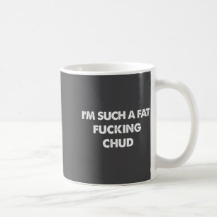 Caneca De Café Humor Engraçado de Gordos Chud Meme