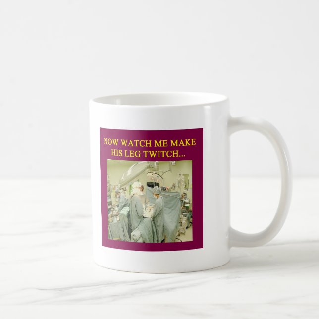 Caneca De Café humor engraçado do doutor (Direita)