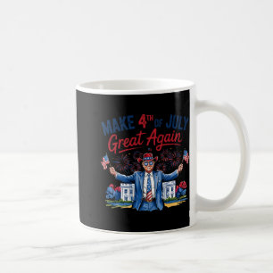Caneca De Café Humor Engraçado Trump Torna Homens Em 4 De Julho D