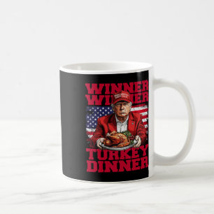 Caneca De Café Humor Engraçado Vencedor do Trump Janta Turquia