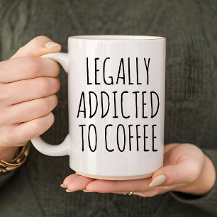 Caneca de Café Humor Legal para Advogados e Estuda
