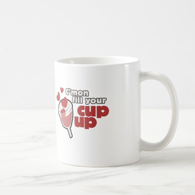 Caneca De Café humor menstrual (Direita)