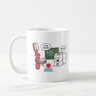 Caneca De Café Humor Sarcástico Professor Gráfico Engraçado Meme