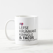 Humor sobre Comida Escandinava Lefse & Tacos