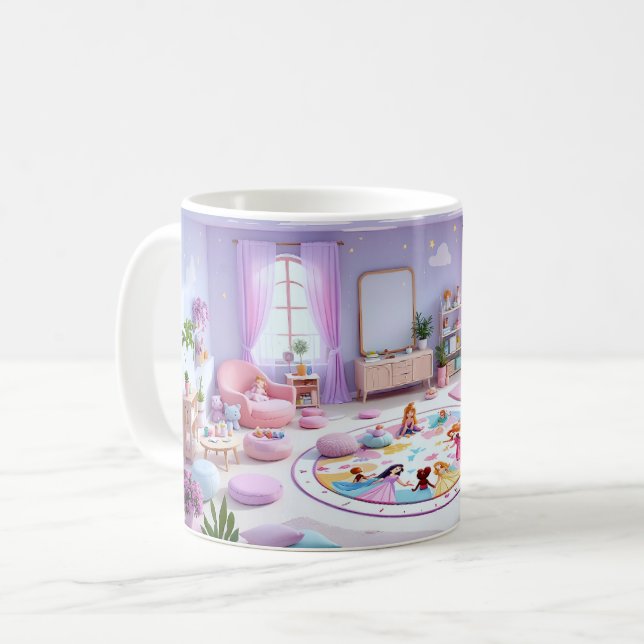 Caneca De Café Humor Suave e Artístico (Frente Esquerda)