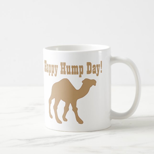 Caneca De Café Hump Day! Feliz Dia da Humidade (Direita)