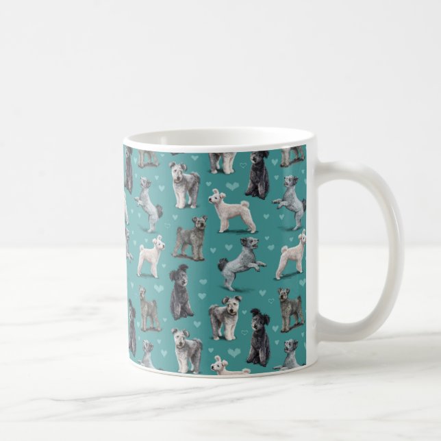 Caneca De Café Hungarian Pumi Dogs (Direita)
