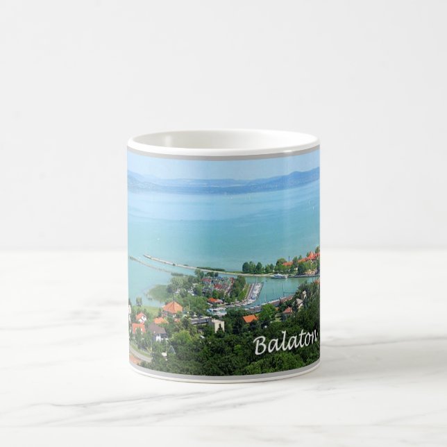 Caneca De Café Hungria - Balaton - (Centro)