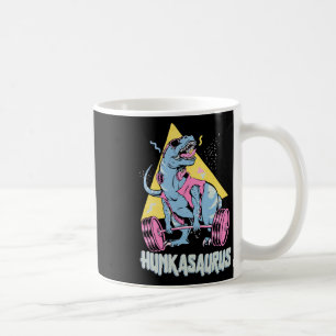 Caneca De Café Hunkasaurus T Rex Dinossauro Engraçado Ginásio e T