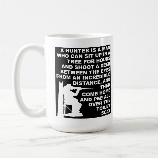 Caneca De Café Hunter Pee Mug (Esquerda)