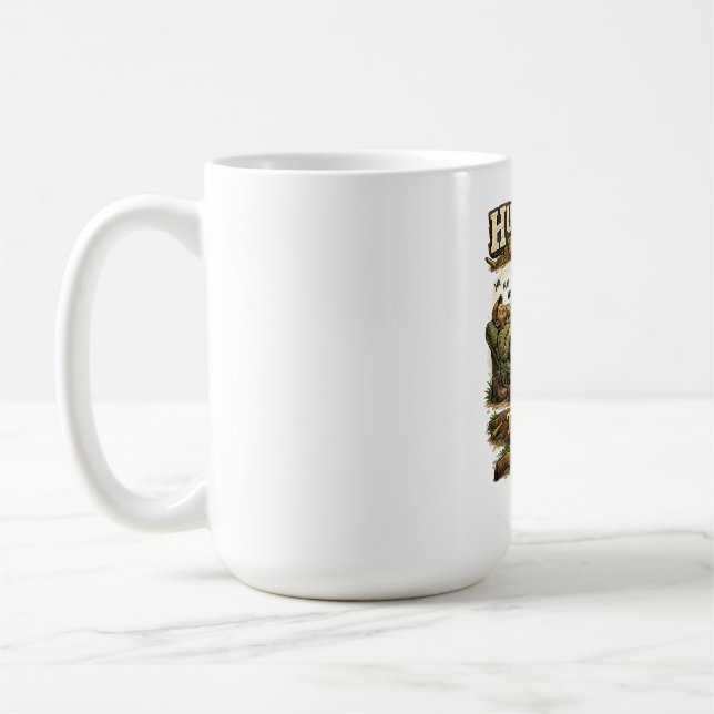 Caneca De Café Hunting Is Cheaper Than Therapy (Esquerda)