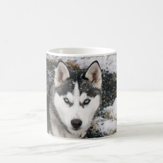 Caneca De Café Husky dog (Centro)