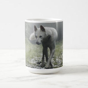 Caneca De Café Husky Siberiano Branco