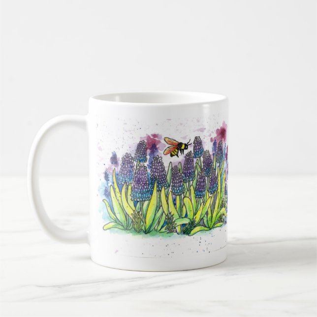 Caneca De Café Hyacinth Grape (Esquerda)