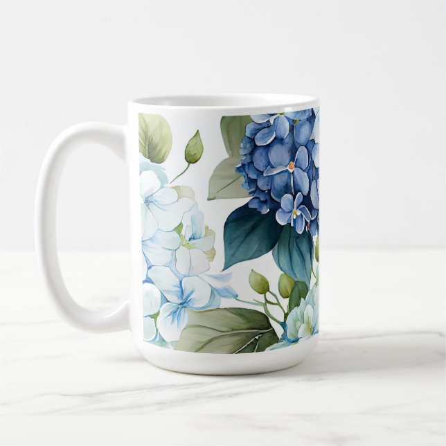 Caneca De Café Hydrangeas Mug (Esquerda)