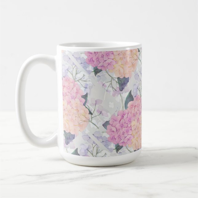 Caneca De Café Hydrangeas Mug (Esquerda)