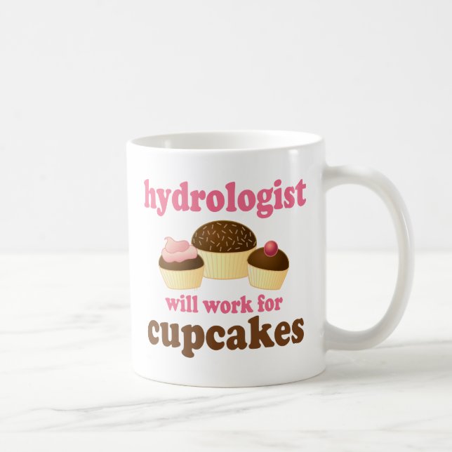 Caneca De Café Hydrologist engraçado (Direita)